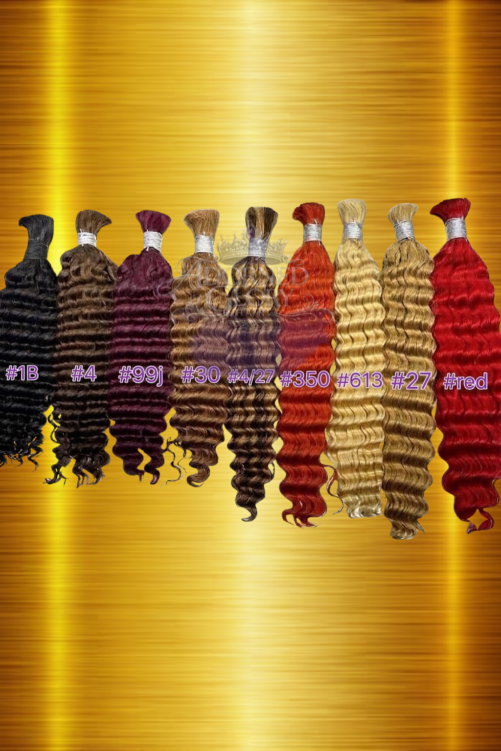 Maxx Edition Color Bulk Hair