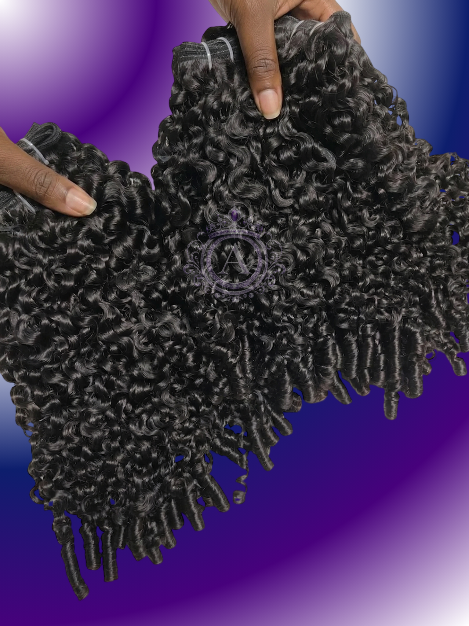 Burmese Tropical Spiral Curly Bundle Kits