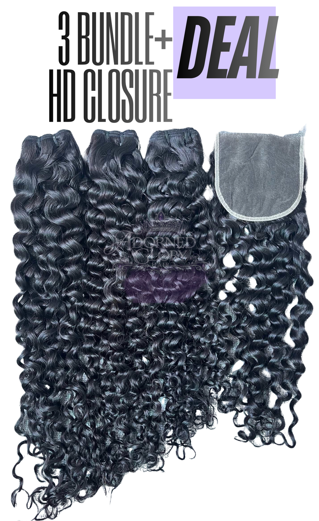 HD Closure+3 Bundle Deal