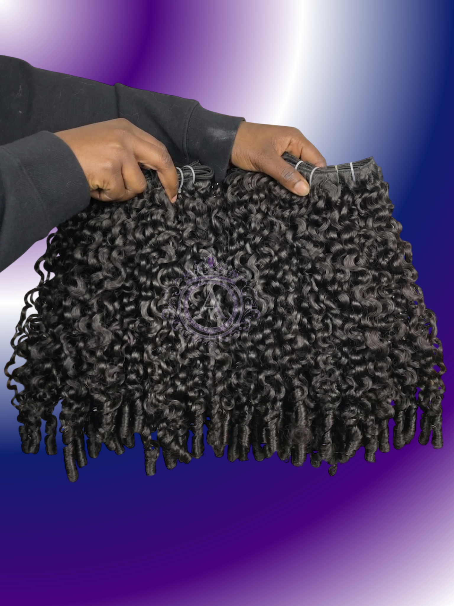 Burmese Tropical Spiral Curly Bundle Kits