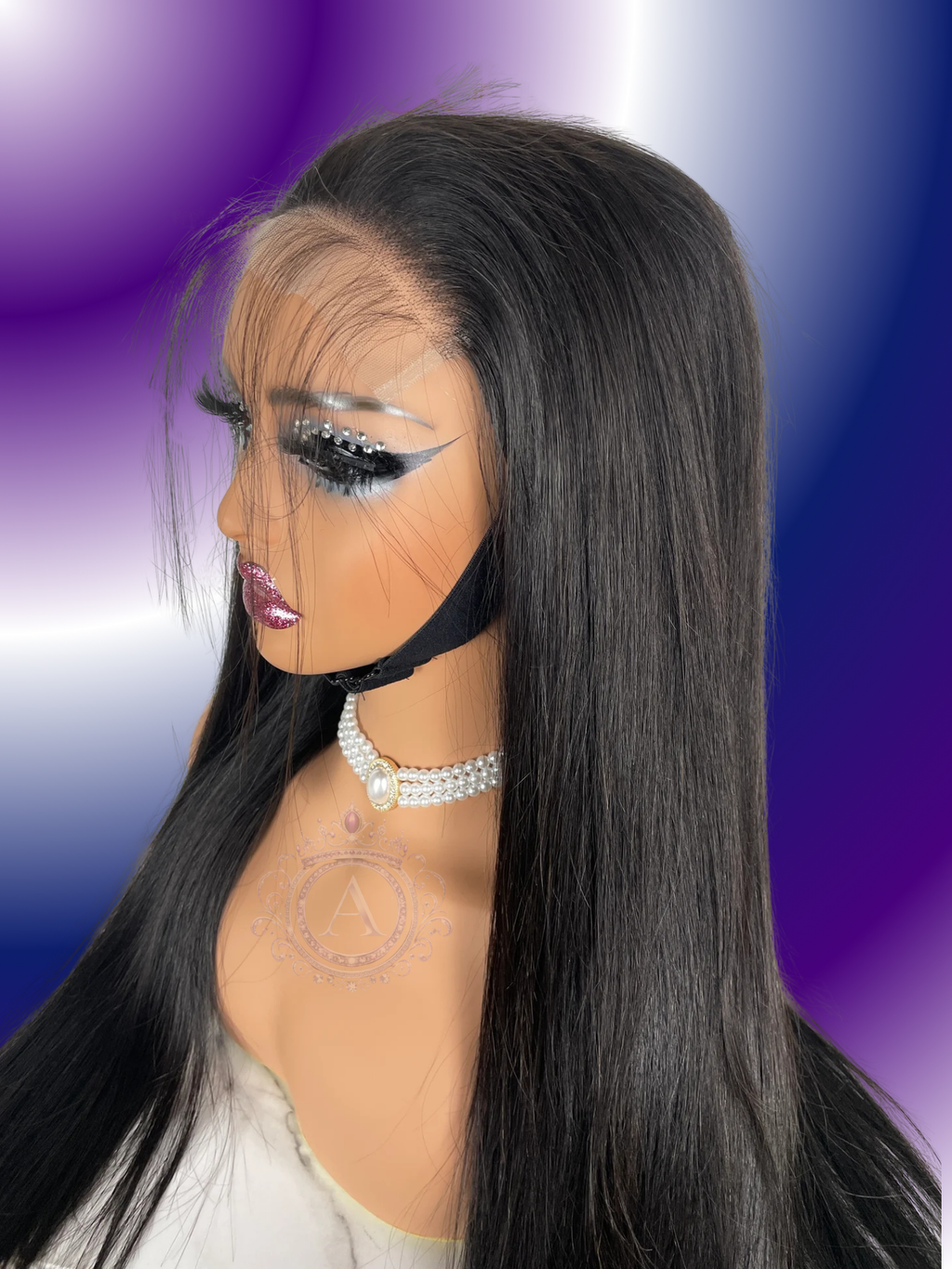 Burmese Super Glossy Straight HD Wigs