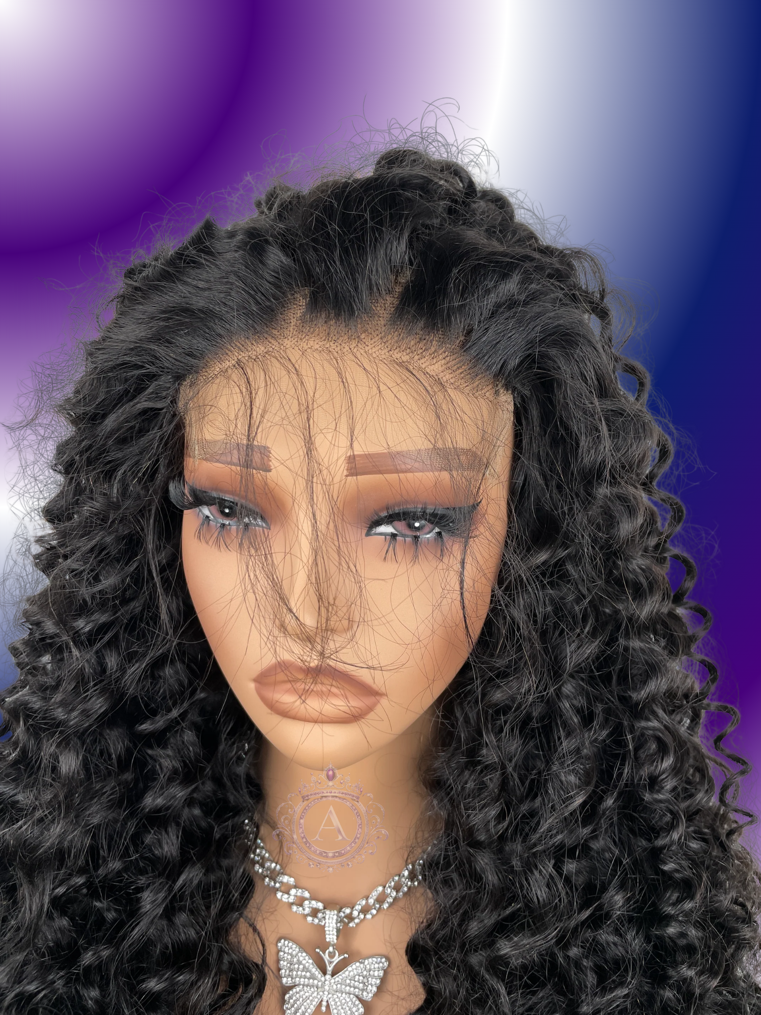Burmese Pineapple Wave HD Wigs