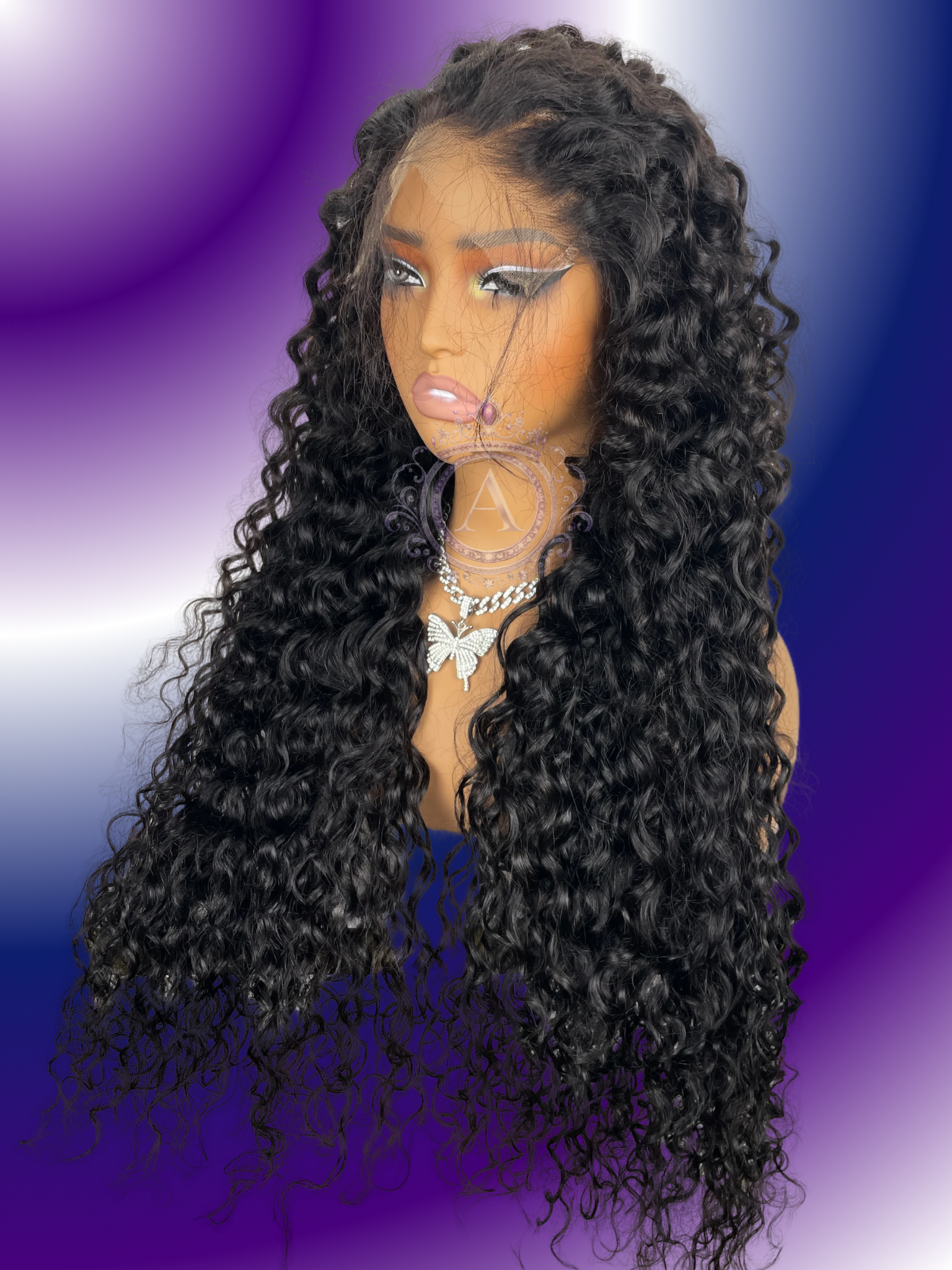 Burmese Natural Shock Wave HD Wigs