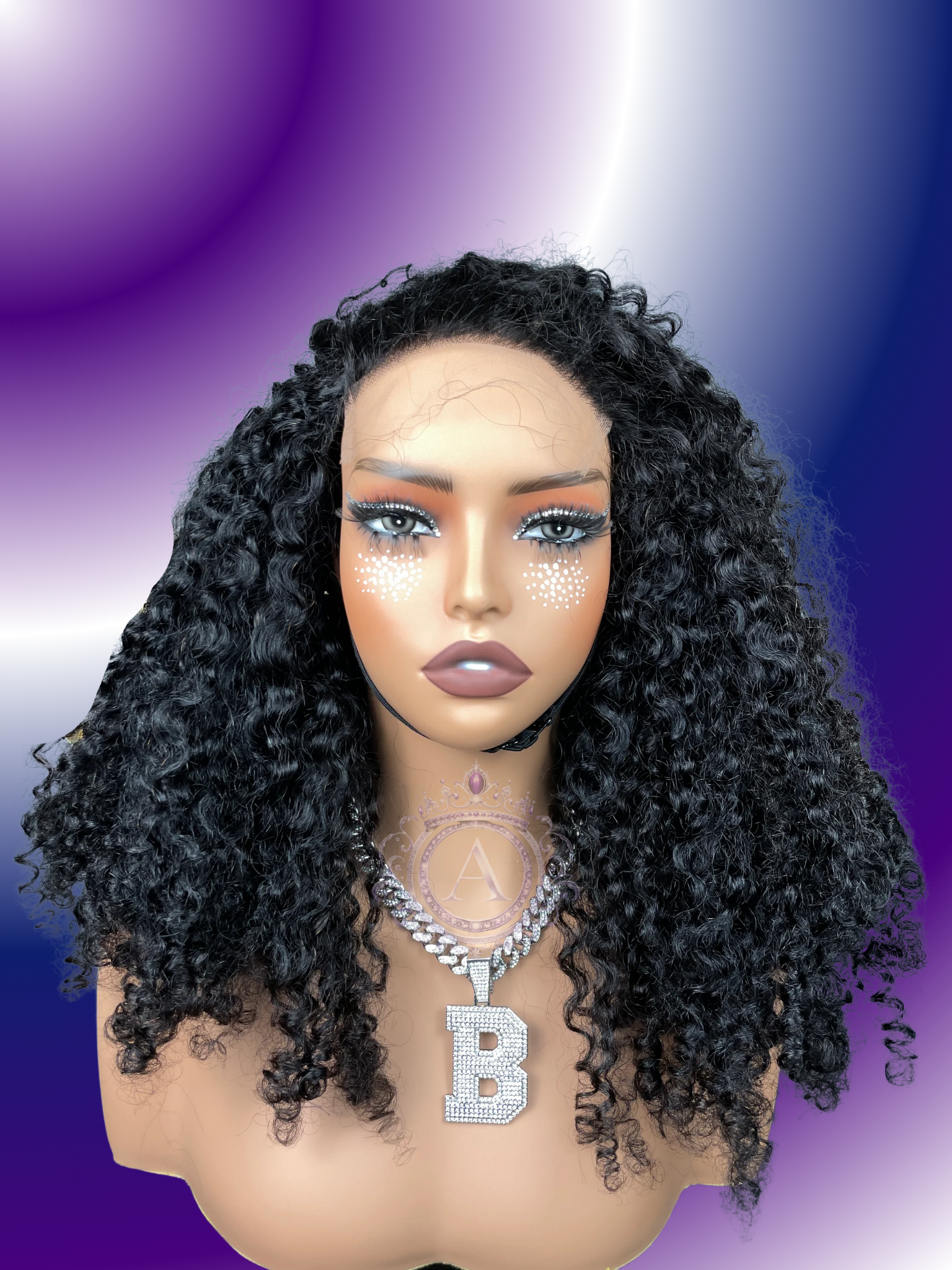 Burmese Tropical Spiral Curly HD Wigs