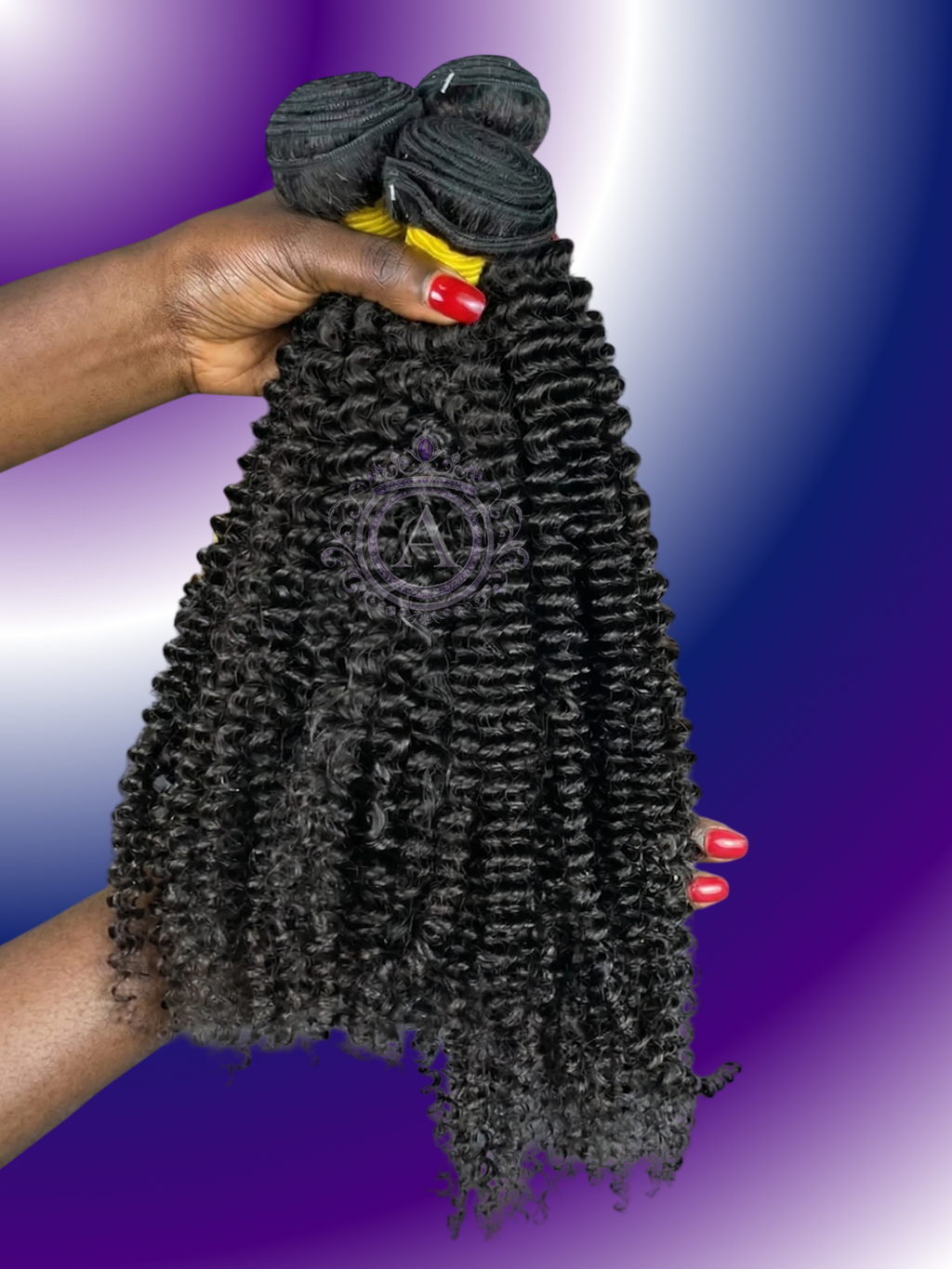 Burmese Afro Kinky Curl Bundle Kits
