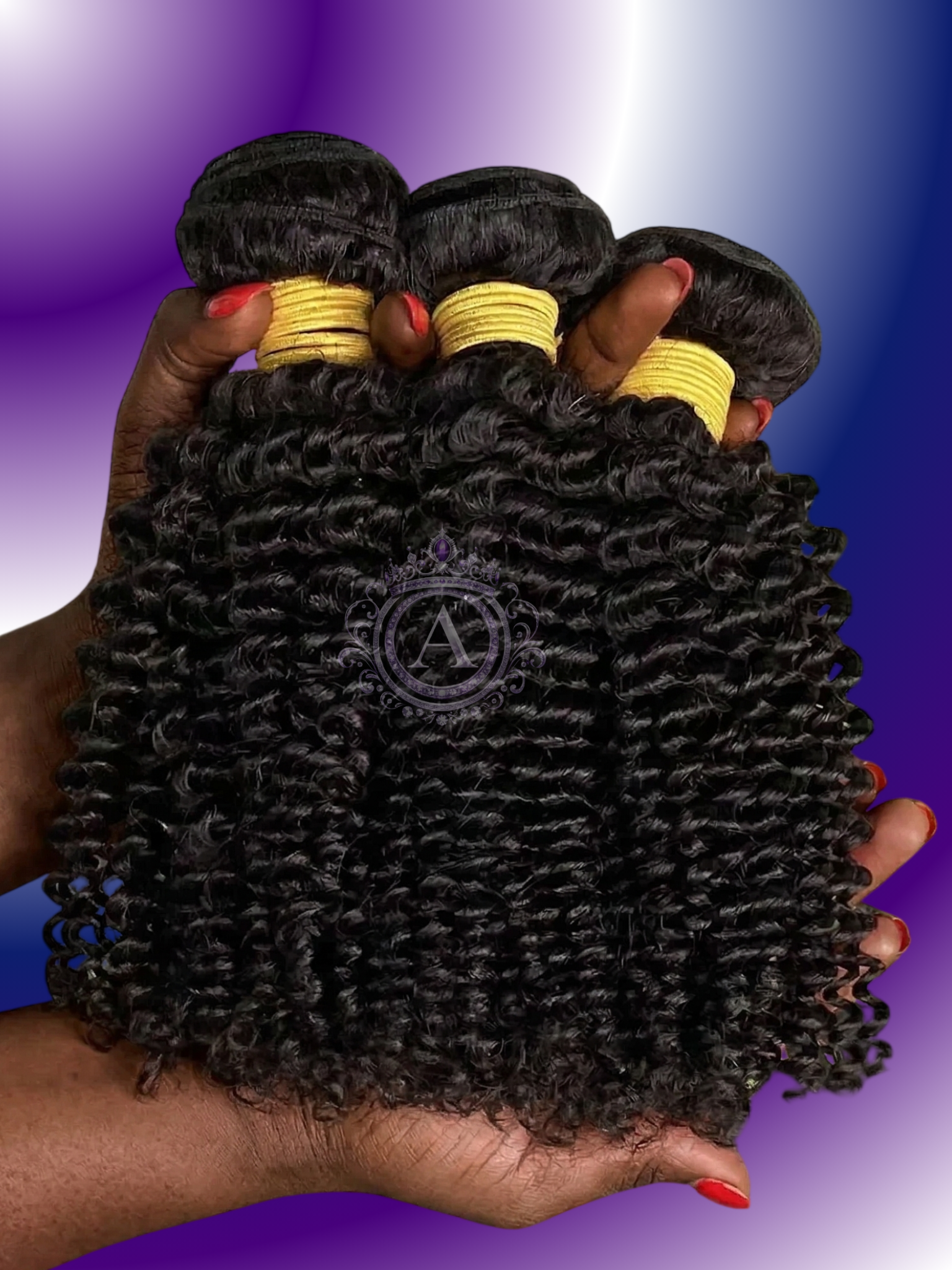 Burmese Afro Kinky Curl Bundle Kits